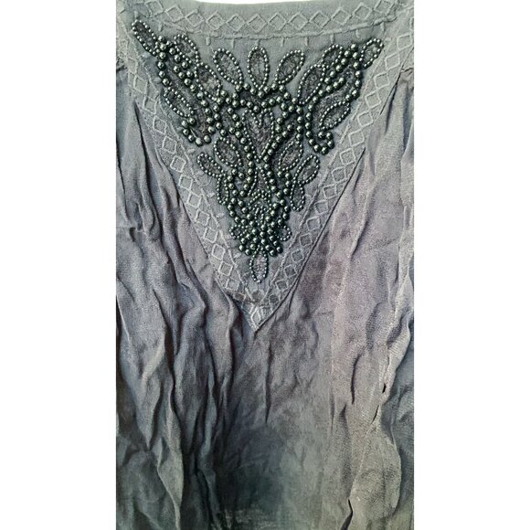 Ecote Urban Outfitters Siberian Beaded Cami Tank Top XS NEW - Picture 5 of 5